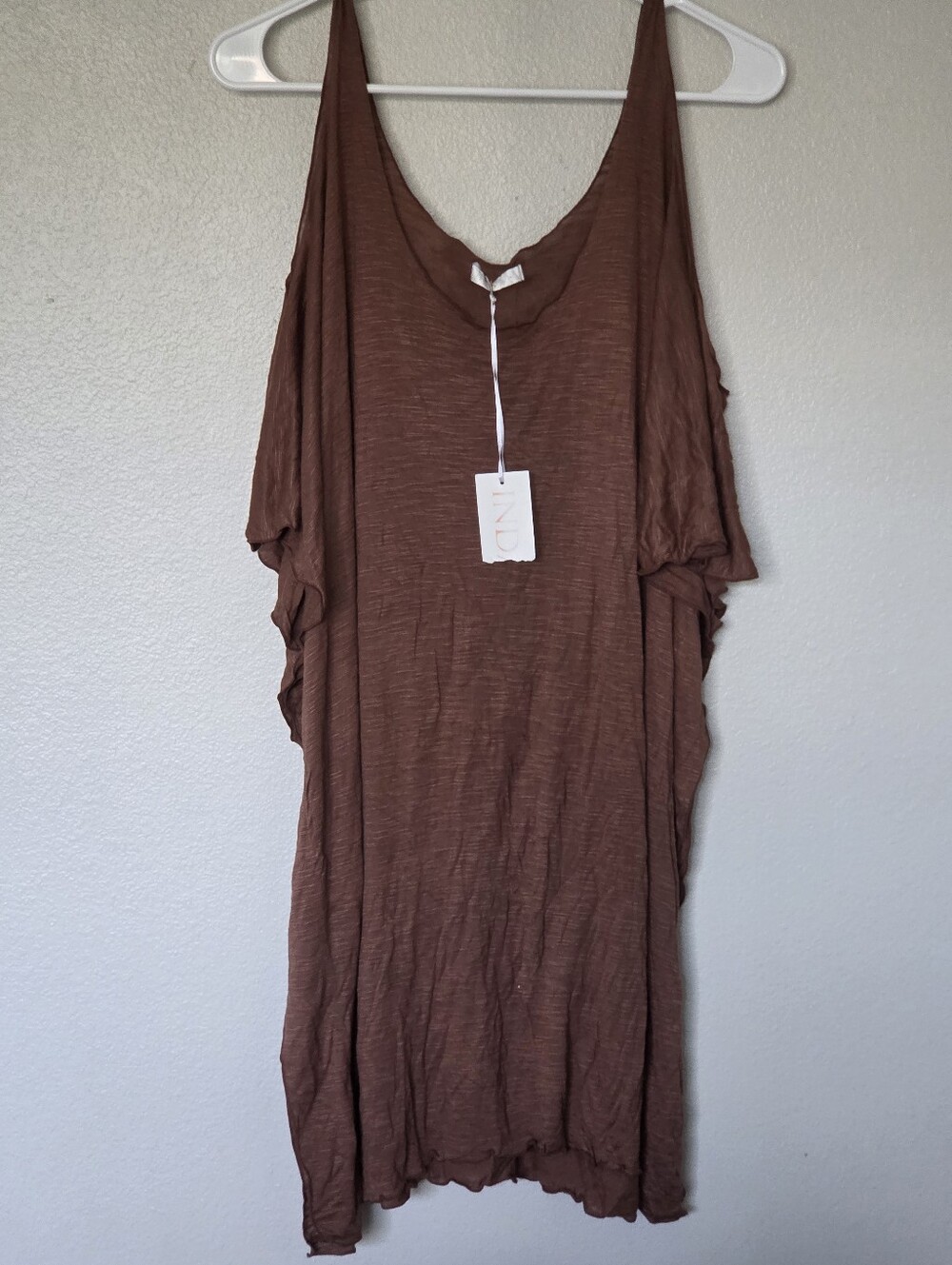NWT Indah Yang Chocolate Color Dress - Picture 8 of 10
